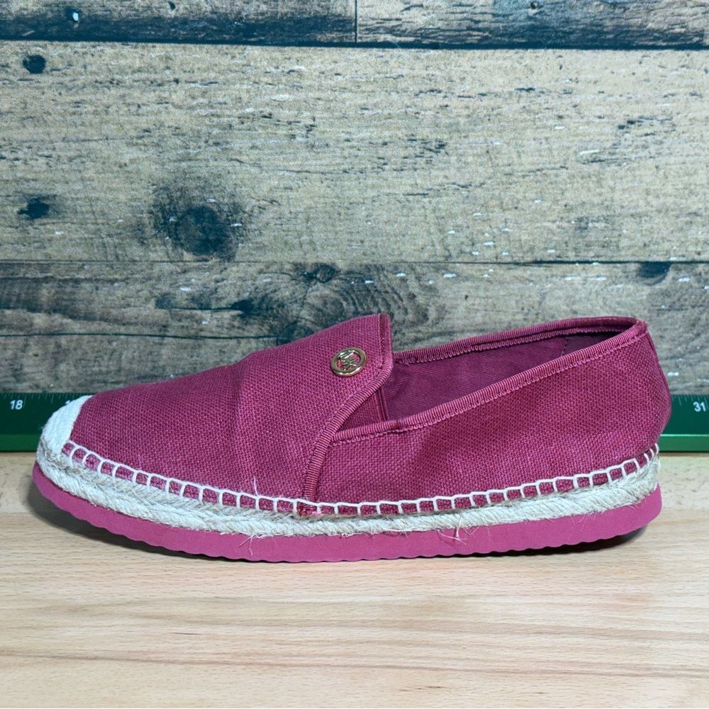 Michael Kors Red Textile Upper Shoes
